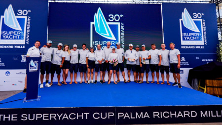 Rob & Tom win Class at Superyacht Cup 2026 aboard 'Archelon'