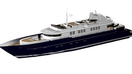37 metre High Performance Motor Yacht begins construction